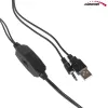 Audiocore AC865B 2.0 USB-Computers Lautsprecher, 6 W, Schwarz/Blau