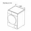 Wäschetrockner Bosch WTH86200PL 8 kg Kapazität Wärmepumpe