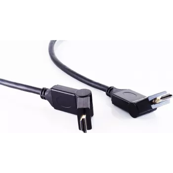 Monitorkabel ShiverPeaks 2 x HDMI Typ-A-Stecker gewinkelt 0,5 m