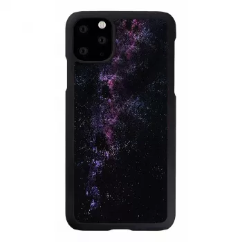 Smartphone-Hülle iKins für iPhone 11 Pro Max – milchstraßen-schwarz