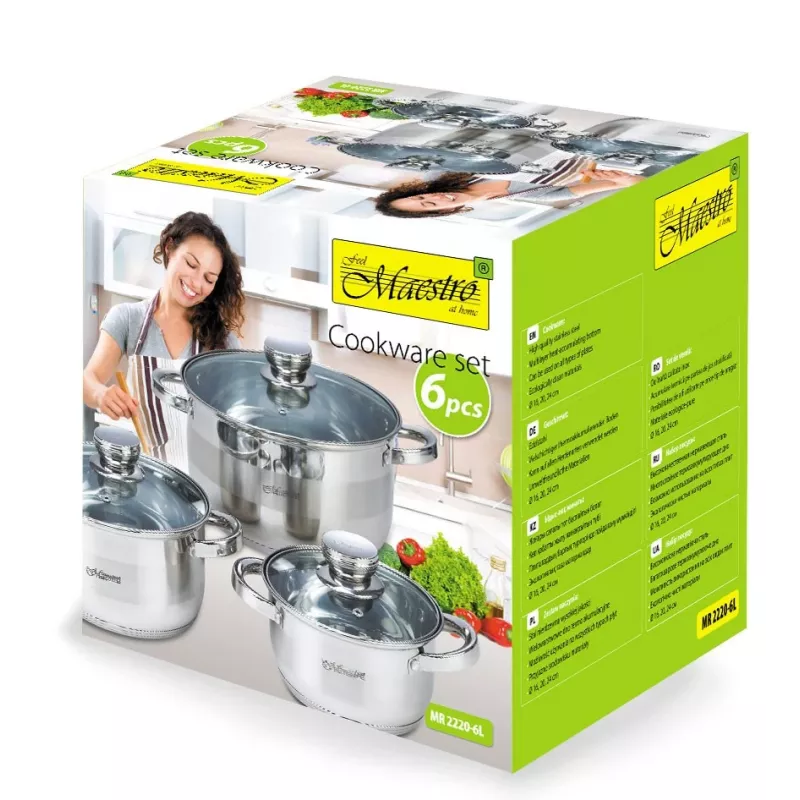 Maestro MR-2220-6L A Topfset mit 6 Elementen