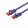 LOGON Professional TCU66U070V Cat6 U/UTP Patchkabel, 7 m, violett