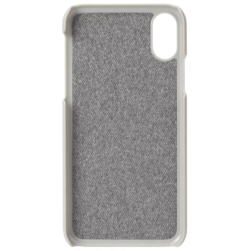 Cover Krusell Tanum iPhone XS Max 16,5 cm Grau