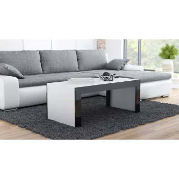 Cama TESS120 BI/CZ Couchtisch / Beistelltisch / Ecktisch Couchtisch rechteckige Form 2 Bein(e)