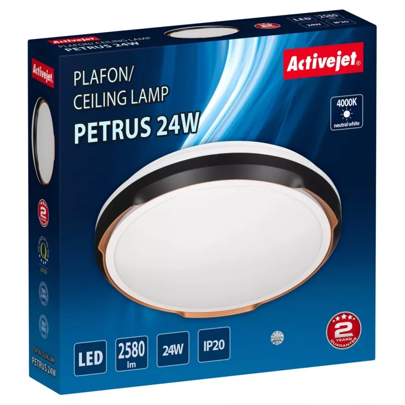 Activejet LED-Deckenleuchte AJE-PETRUS 24W