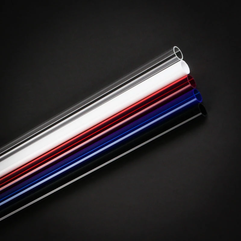 Rigid Crystal Link Tube 12/10mm 1000mm — BitsPower BP-NCCLT12ACBK-L1000 (schwarz)
