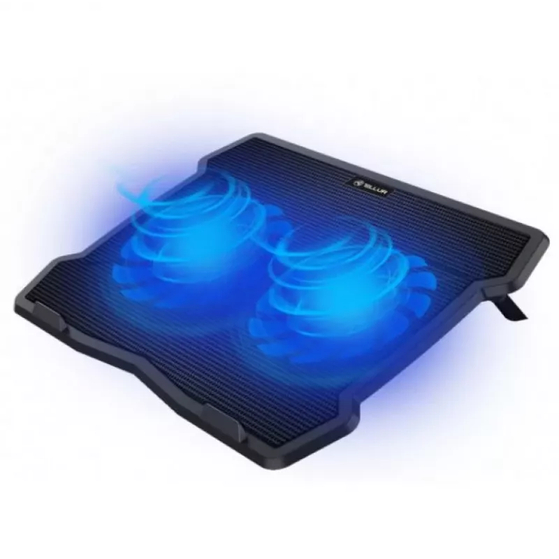 Tellur Cooling Pad Basic 15.6, 2 Lüfter, schwarz