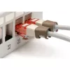 DIGITUS A-CC-BR Farbclips für Patchkabel, Braun, 100 Stück