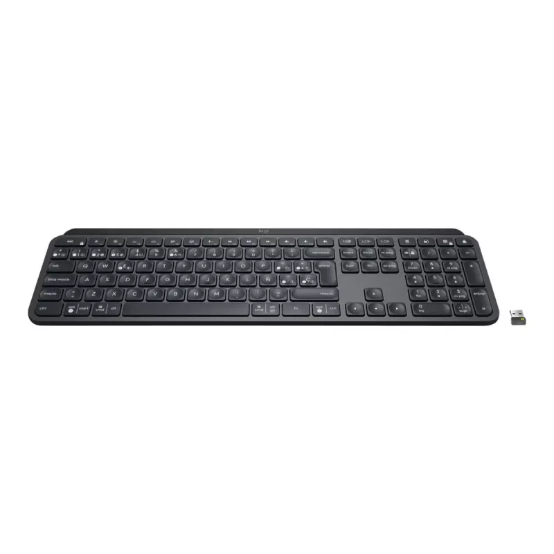 Logitech MX Keys for Business kabellose Tastatur, Graphit, spanisches Layout