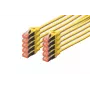 DIGITUS CAT6 S/FTP Patchkabel, 5 m, Gelb, 10er-Pack