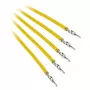 BitFenix Alchemy 2.0 BFX-ALC-40CMLY-RP Netzteil-Kabelset, 5x 0,4 m, gelb