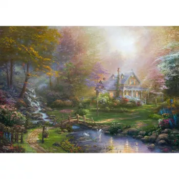 1000-teiliges Puzzle Schmidt Spiele Thomas Kinkade Studios „The Perfect Mother's Day“ – 1000 Stück
