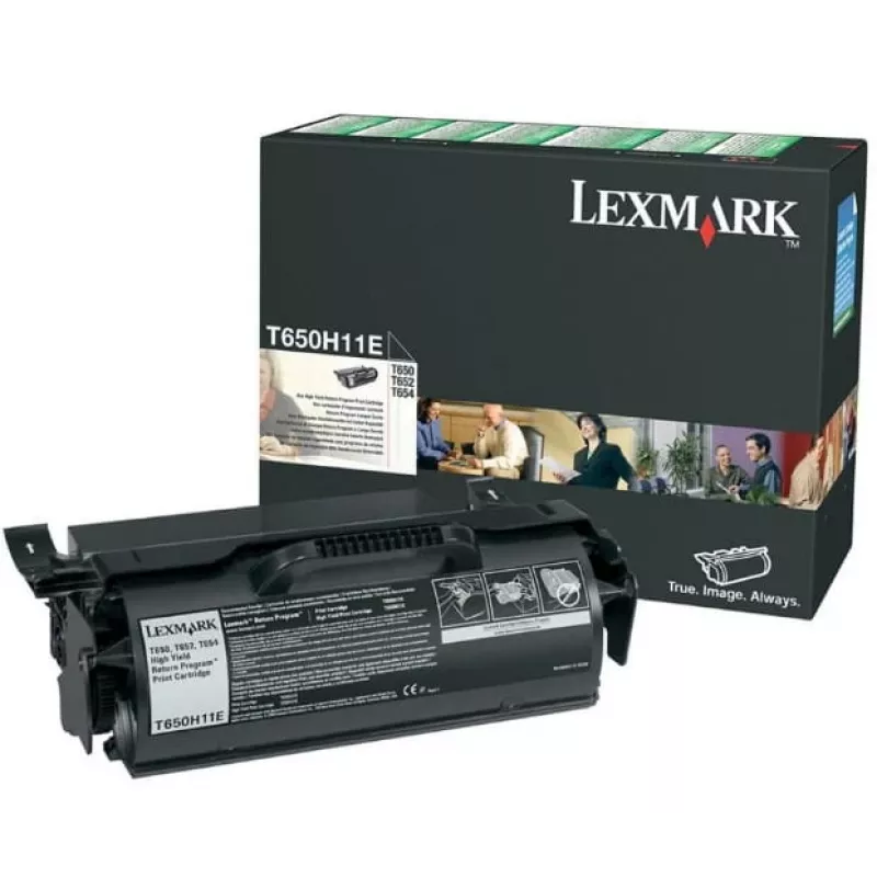 Lexmark T650H11E Rückgabeprogramm Tonerkartusche, Schwarz, 25.000 Seiten