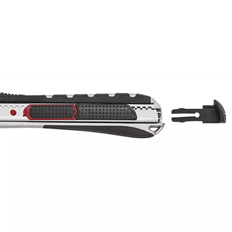 Abbrechklingenmesser Wedo 787009 Schwarz Silber