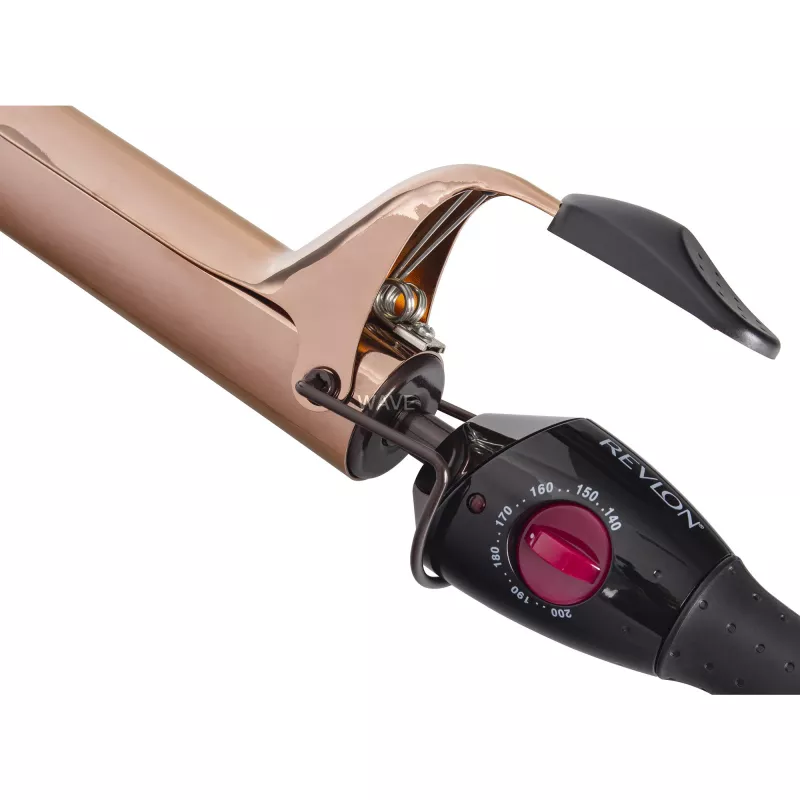 Lang anhaltende Locken & Wellen RVIR1159E, Lockenstab schwarz/roségold