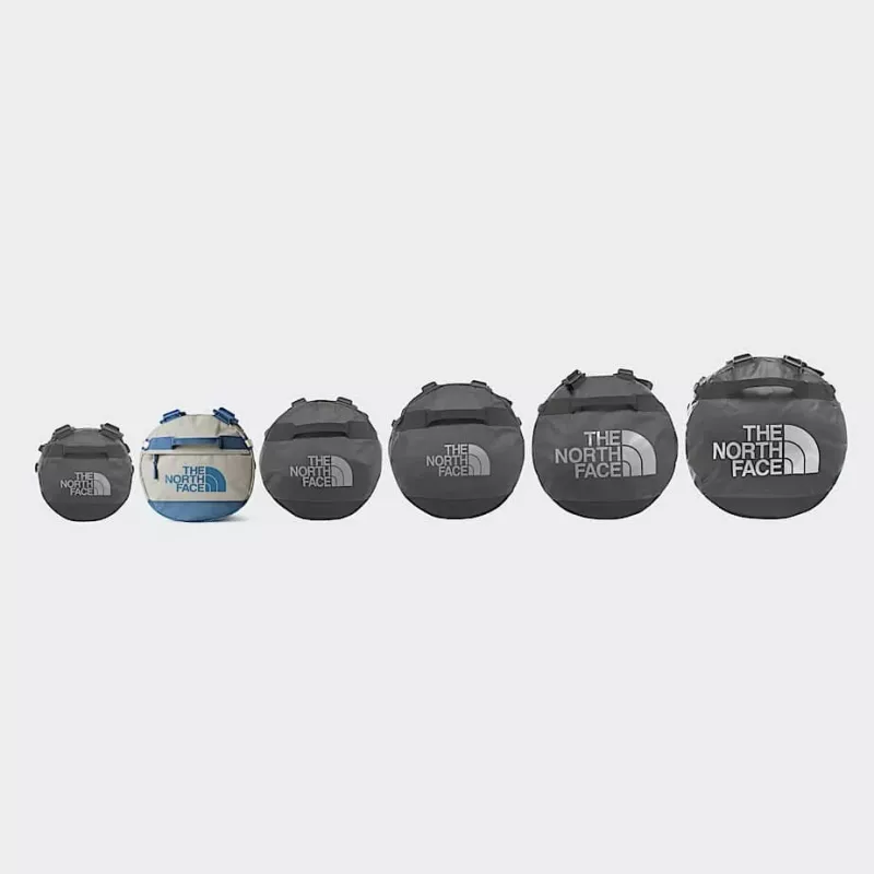 Reisetasche The North Face Base Camp Duffel S - stone slab/granite Grau