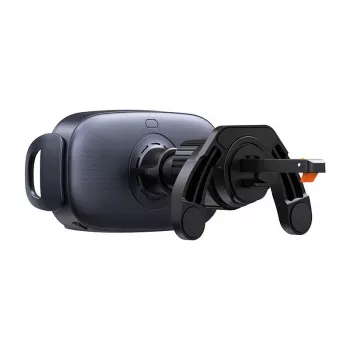 Baseus LightChaser BS-CM029 Kfz-Handyhalterung mit kabelloser 15-W-Ladefunktion für Lüftungsgitter, Schwarz