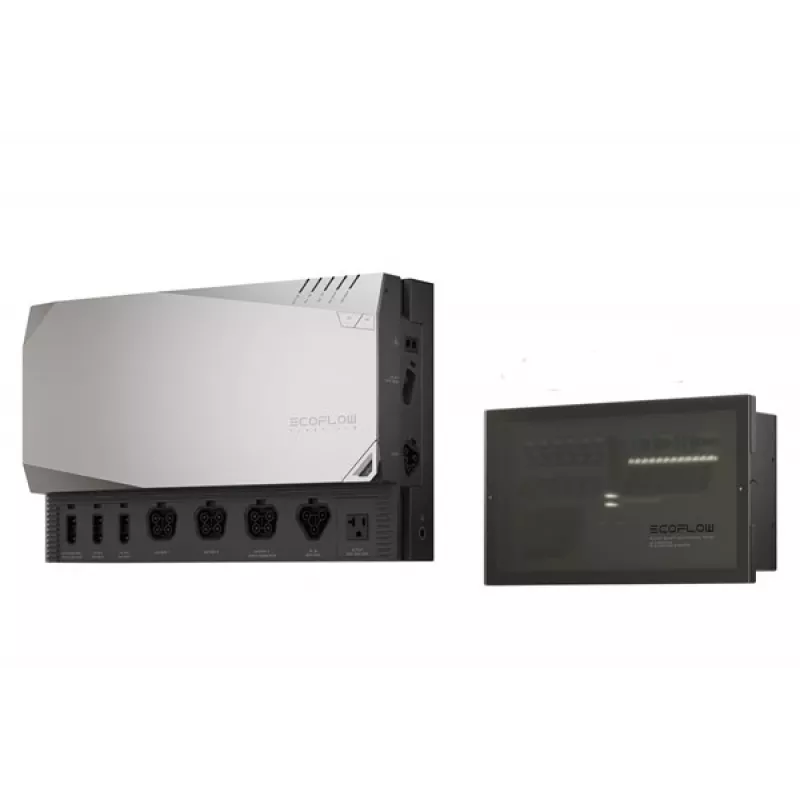 EcoFlow ZMM100-COMBO2-EU Power Prepared Kit, Kabel-/Adapterset, 5 Stk., Wandmontage, schwarz/grau