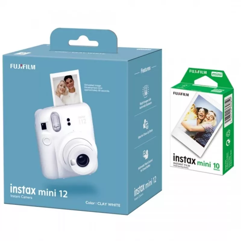 Sofortbildkamera Fujifilm Instax Mini 12 – Sofortbildfilm, ISO 800