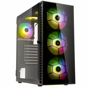 Kolink Observatory HF Glass ARGB Midi-Tower - schwarz