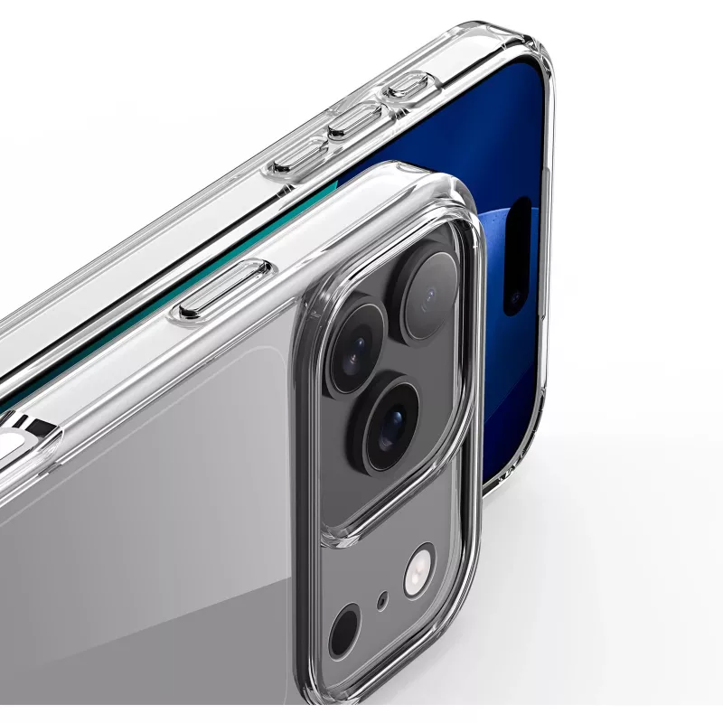 Nevox StyleShell Flex Hülle für iPhone 17 Pro, Transparent