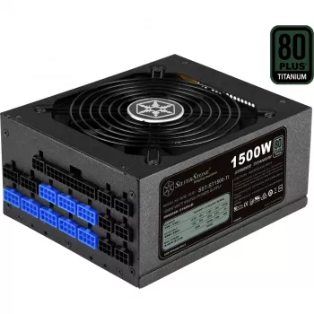 SilverStone Strider SST-ST1500-TI v2.0 1500-W-Netzteil, 80 PLUS Titanium, modular