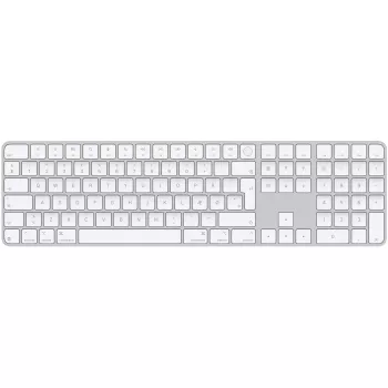 Apple Magic Keyboard Universal USB + Bluetooth QWERTY Dänisch Weiß
