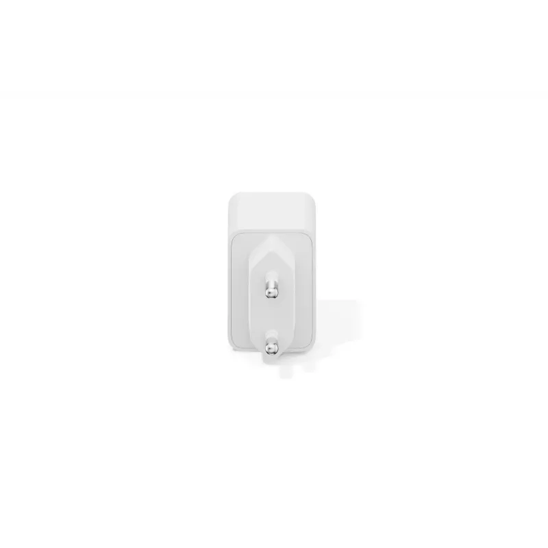 AC USB-Ladegerät DIGITUS 20W, 1x USB-C, 1x USB-A, Eingang 100–240V, Weiß
