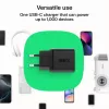 Netzteil Green Cell PowerSource Solo30 30W Schwarz — USB-C Einzelport-Ladegerät