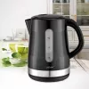 Maestro MR-035-BLACK Wasserkocher, 1,7 l, Schwarz