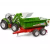 Bruder Roadmax Traktor mit Frontlader und Kippanhänger