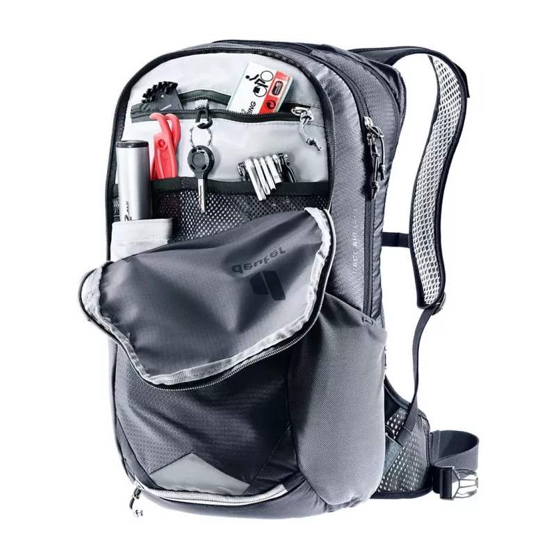 Deuter Race Air 14+3 14 L Schwarz Fahrrad Bergsteigen Unisex