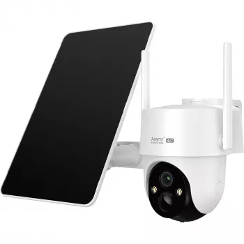 Arenti GO3G Kit3 4G LTE Überwachungskamera mit Solarpanel, 3 MP 2K
