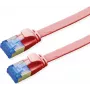 VALUE Patchkabel Cat.6A (Klasse EA) FTP, extraflach, Rot, 2 m (21.99.2122)