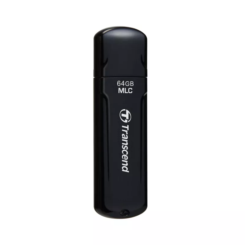 Transcend JetFlash 750 Endurance Series TS16GJF750K USB-Stick 16 GB, USB 3.1 Gen 1, MLC, Klavierlack-Schwarz