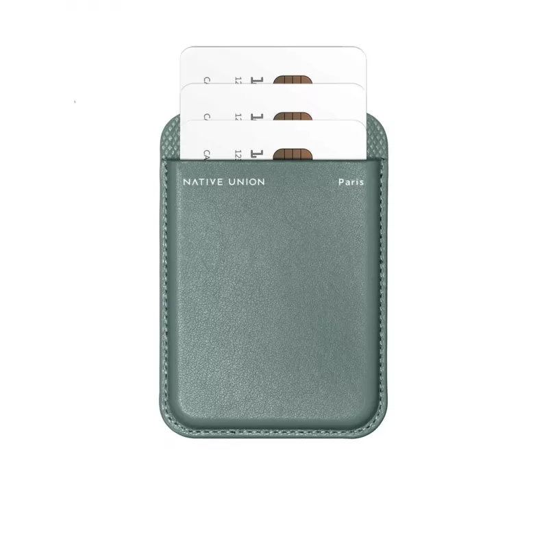 Wallet Case native union (Re)Classic Grün kompatibel mit iPhone 15/15 Pro/15 Plus/15 Pro Max, iPhone 14/14 Pro/14 Plus/14 Pro Max, iPhone 13/13 Pro