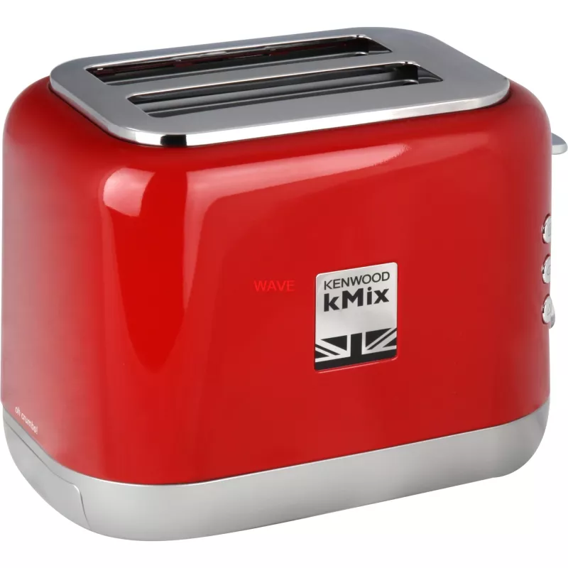 Toaster Kenwood TCX751RD 2-Scheiben 900 W, Metallgehäuse, rot, 160×272×257 mm