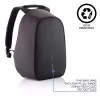 XD Design Bobby Hero Small P705.701 Anti-Diebstahl-Rucksack, 13,3-Zoll-Laptop, 12,9-Zoll-Tablet, 10,5 l, PET, Schwarz