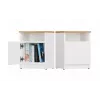 GALAX 30/1D weiß/ARTISAN Nachttisch