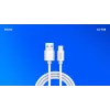 USB 2.0-Kabel SAVIO CL-168, USB A (Stecker) auf USB C (Stecker), 3 m, weiß