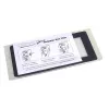 DEMCiflex DF0526 Staubfilter 2x40 mm, quadratisch, schwarz/weiß