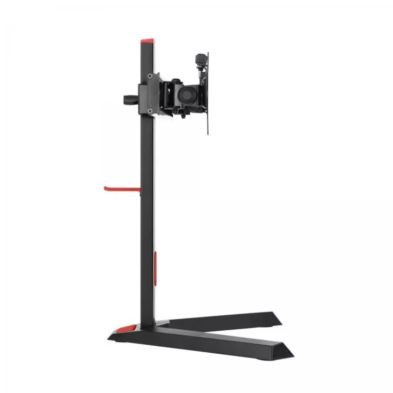 White Shark GMS-3202 RHAMSES-II Dual-Monitor-Tischhalterung, 17-27 Zoll, 2x7 kg, VESA 75x75/100x100