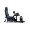 Next Level Racing Boeing Commercial Edition Flugsimulator-Cockpit, blaue Akzente