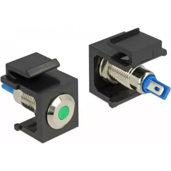 Delock 86463 Keystone LED, grün, 6 V, flach