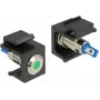 Delock 86463 Keystone LED, grün, 6 V, flach