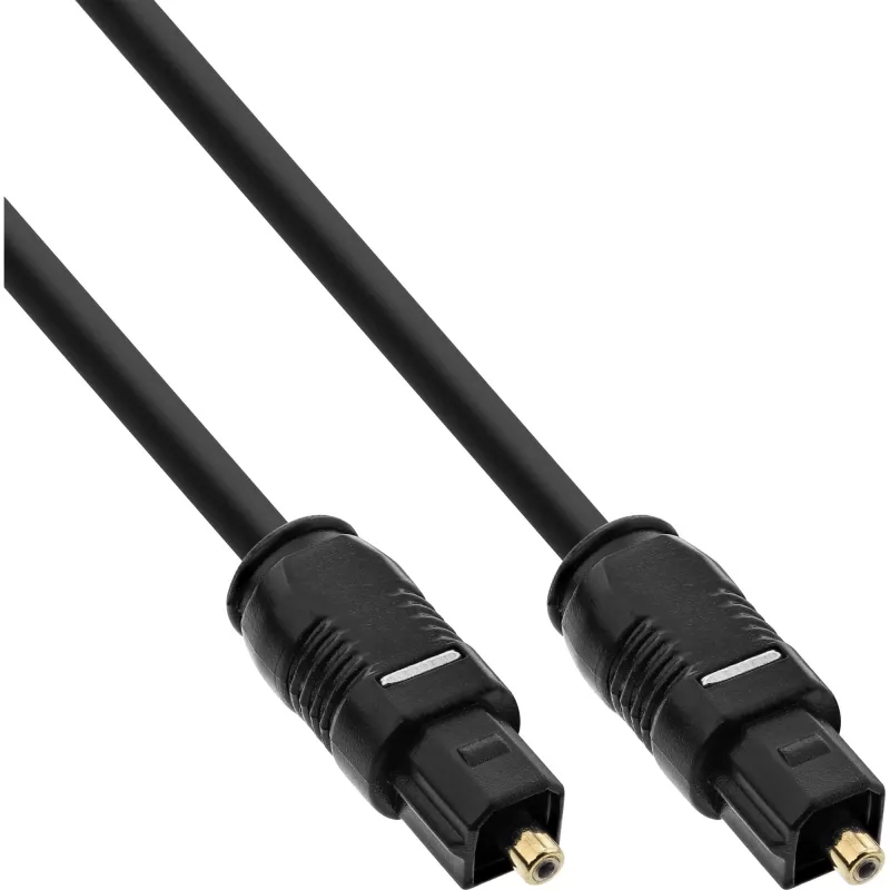 Optisches Audiokabel Toslink Stecker / Stecker 1 m InLine 89921