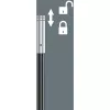 Wera 393 S Bithalter extra schlank mit flexiblem Schaft (05028161001)