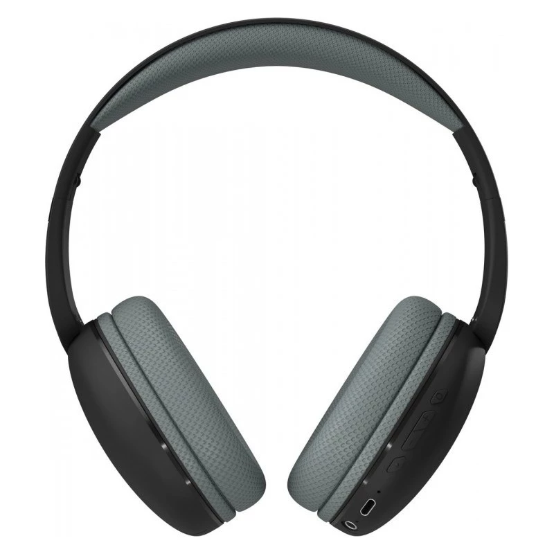 Defender FreeMotion B480 63480 kabellose On-Ear-Kopfhörer, Bluetooth 5.3, USB-C, AUX, microSD, bis zu 14 Std., 20-20000 Hz, Schwarz