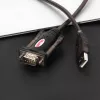 UNITEK Y-105 serielles Kabel Schwarz 1,5 m USB Typ-A DB-9