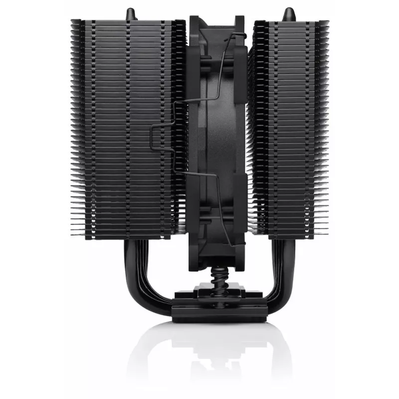 Noctua NH-D12L chromax.black CPU-Luftkühler, 120 mm, Aluminium, schwarz, 450–2000 RPM, 22,6 dBA